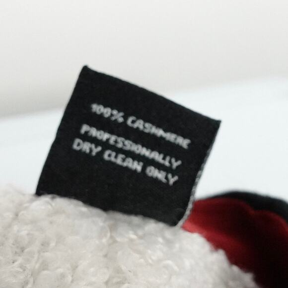 NWOT Quince Unisex Mongolian Cashmere Baseball Cap in Black Size M/L Sherpa - Picture 8 of 8